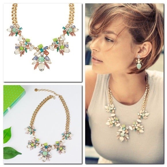 *ADD ME FOR FREE TO ANY ORDER $50+*  Stella & Dot Trellis Statement Necklace - Picture 7 of 7